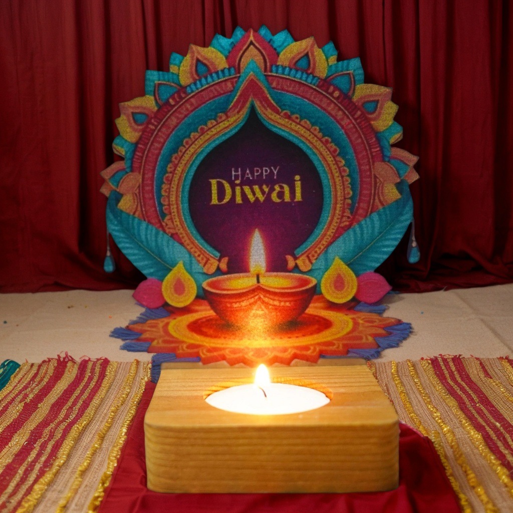 Lighting Decoration For Diwali - Fabrik Indien Diwali Festival von Lichtern