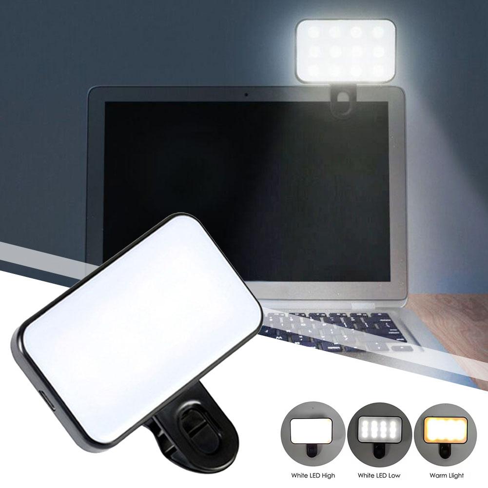 Lighting Gallery - Taschen-LED-Selfie-Licht für iPhone, iPad, Handy, Laptop,