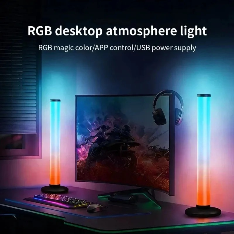 Lighting Decor For Home - RGB LED-Lichtleiste USB-betrieben, Smart-TV Ambientebeleuchtung mit