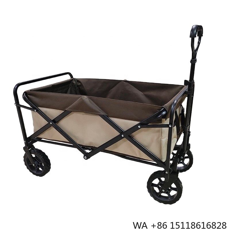 Furniture Lighting & Decor Magazine - 2026 Leichter Tragbarer Klappbarer Outdoor-Camping-Picknick-Wander-Angel-Strandwagen Faltbarer