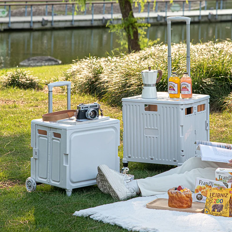 Furniture Lighting & Decor Magazine - Aufbewahrungsbox für den Außenbereich, kleiner Wagen,
