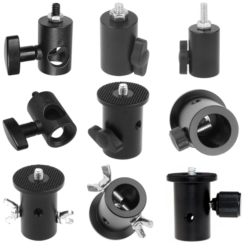 Lighting Gallery - Stativlicht-Ständer-Adapter, 1/4 Zoll, 3/8 Zoll Schraubenkonverter,