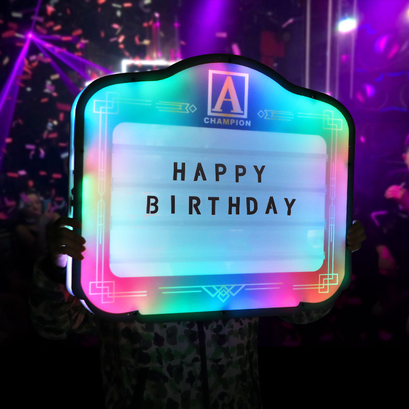 Light Up Letters Marquee - Meistverkauftes VIP-Schild LED-Nachrichtentafel VIP Leuchtende Marquee-Buchstaben-Tafel