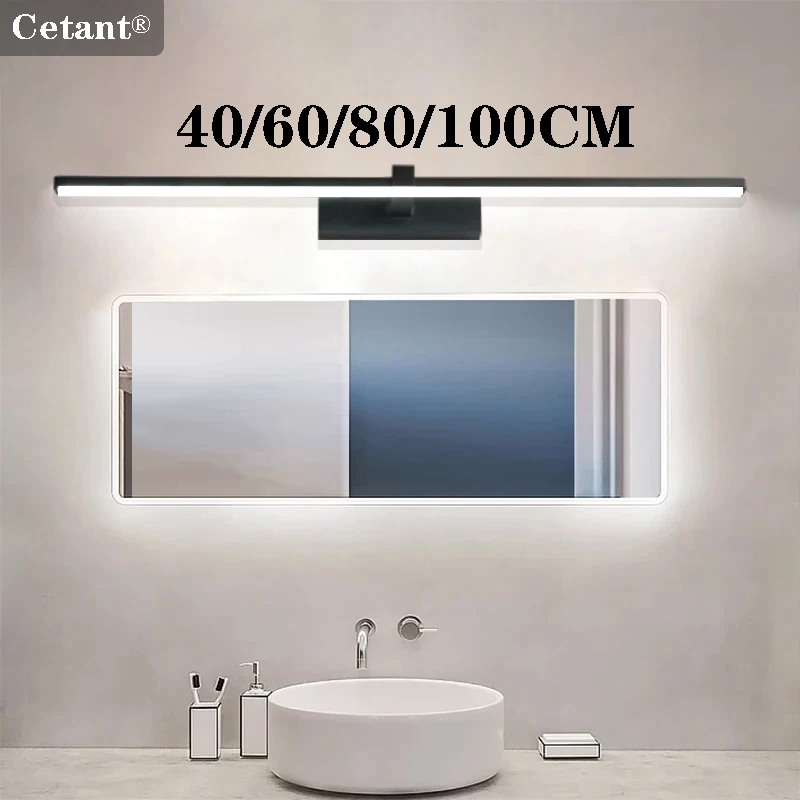 Foyer Lighting Wall Decor - LED-Wandleuchte, 40/80/100 cm, moderne Spiegel-Dekorbeleuchtung, lange