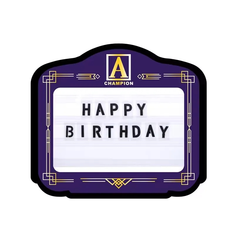 Light Up Letters Marquee - Benutzerdefiniertes Nachtclub-Schild, Buchstaben-Nachrichtentafel, LED, klassisches Festzelt,