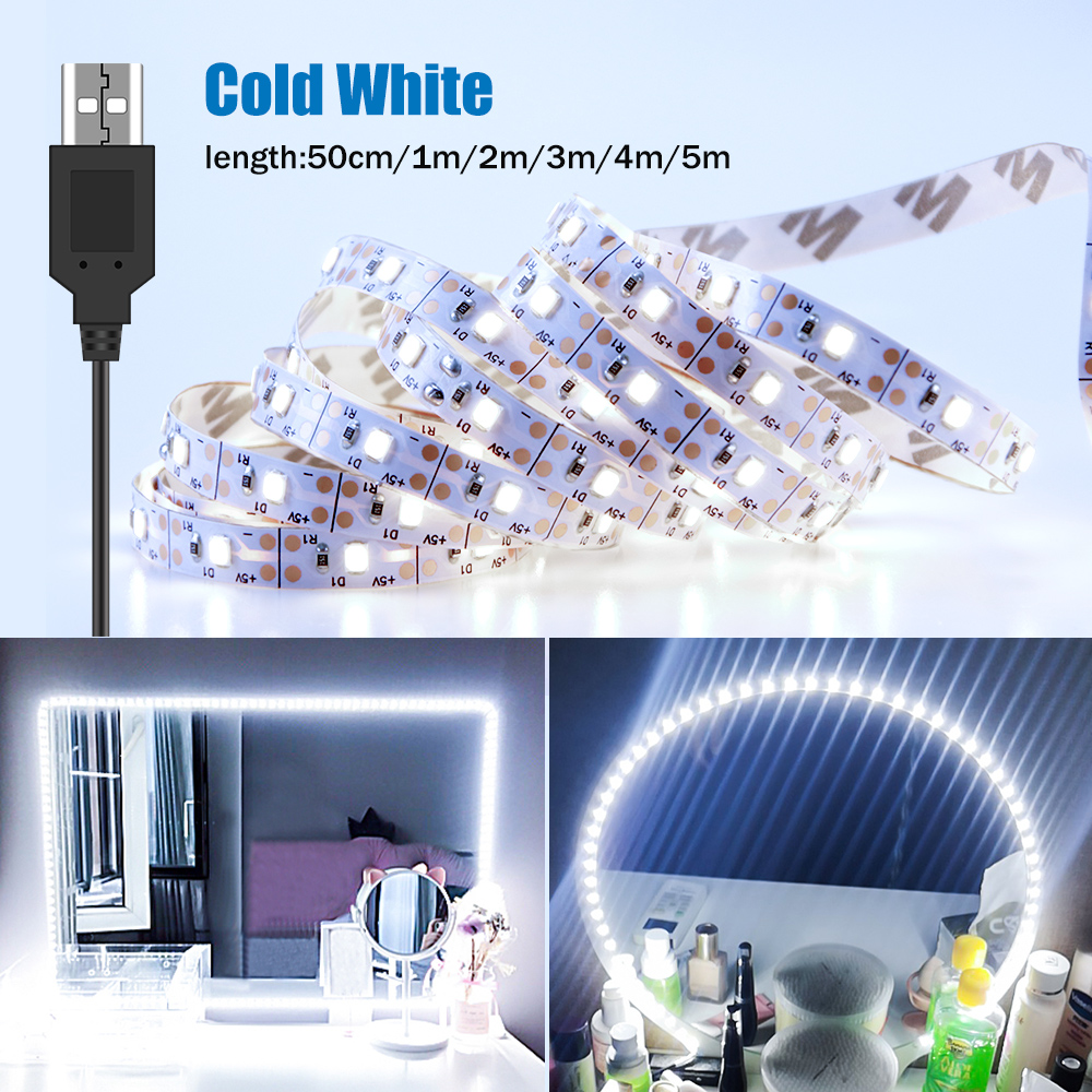Lighting Bolt Decor - DC5V LED Make-Up Spiegel Licht Streifen