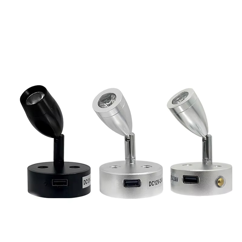 Lighting Decoration On Wall - LED RV-Licht USB-Wandleuchte 3W Marine-Bootsbeleuchtung 12V