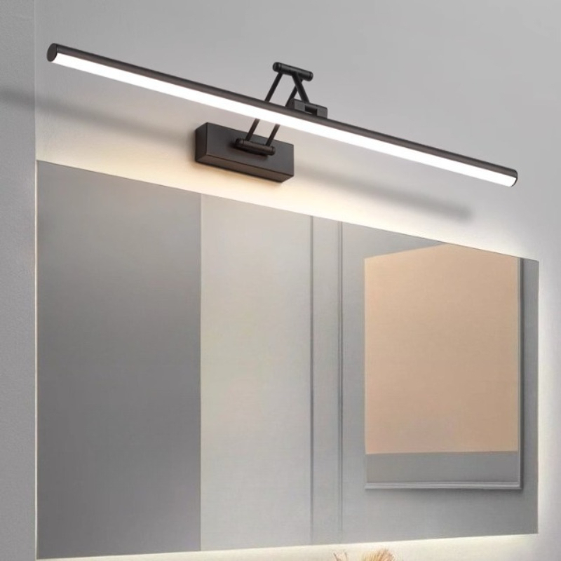 Lighting Decoration On Wall - Eisen-LED-Spiegelfrontleuchte Moderner Minimalismus Spiegellampe Schlafzimmer Badezimmer