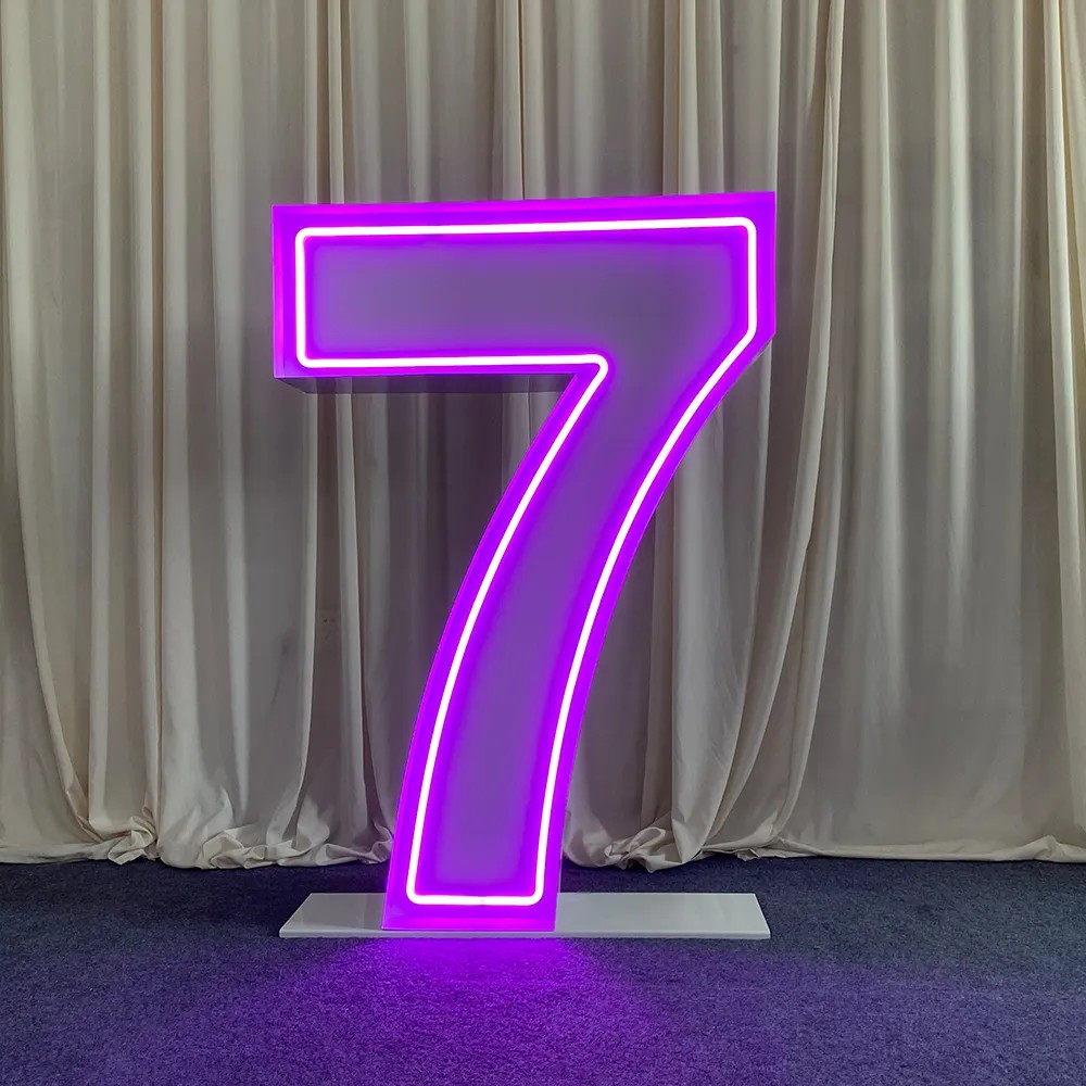 Light Up Letters Marquee - Leuchtdiode, RGB-Neonlicht, große Buchstaben, 1,2 m,