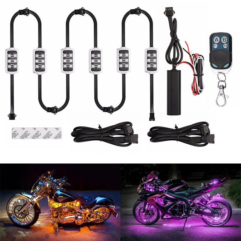 Lighting Bolt Decor - Niscarda Auto Motorrad RGB LED Smart