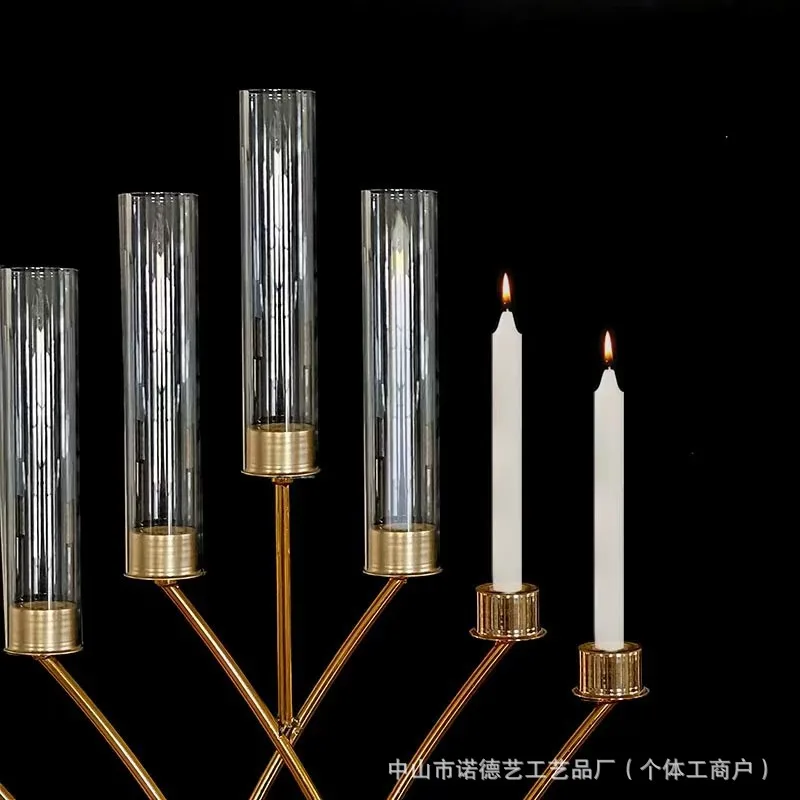 Lighting Decoration For Wedding - TQH7.3 Moderner, schlichter, luxuriöser Kerzenständer für