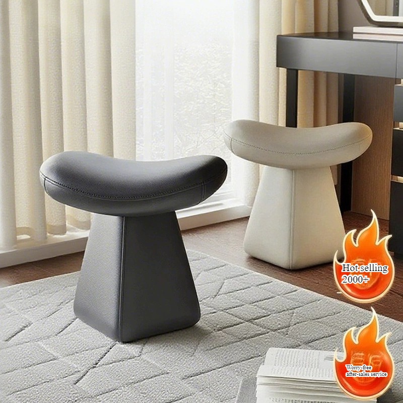 Furniture Lighting & Decor Magazine - Schminkhocker für das Schlafzimmer, leichter Luxus-Make-up-Stuhl,