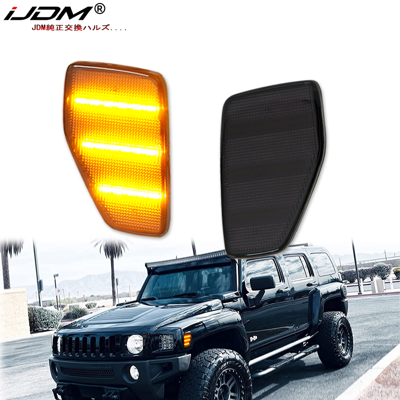 Ambient Led Strip - iJDM Auto-LED-Streifenleuchten in Amber mit drei
