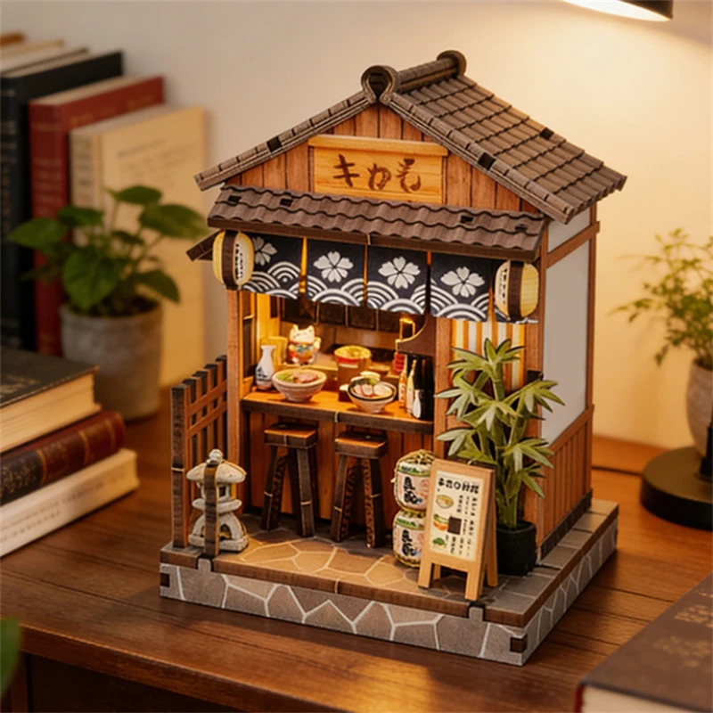 2026 DIY Holz-Miniatur Japanis – Japanese Lighting Decor Bewertung und Preis