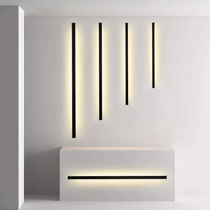 Moderne Schwarze LED-Wandleuch – Foyer Lighting Wall Decor Bewertung und Preis