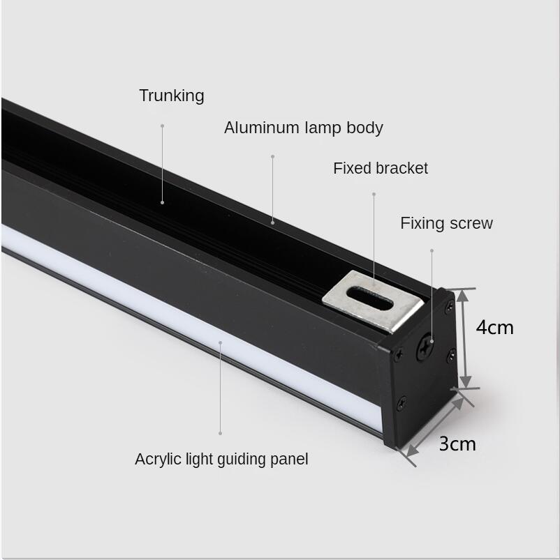 Moderne Schwarze LED-Wandleuch – Foyer Lighting Wall Decor Bewertung und Preis