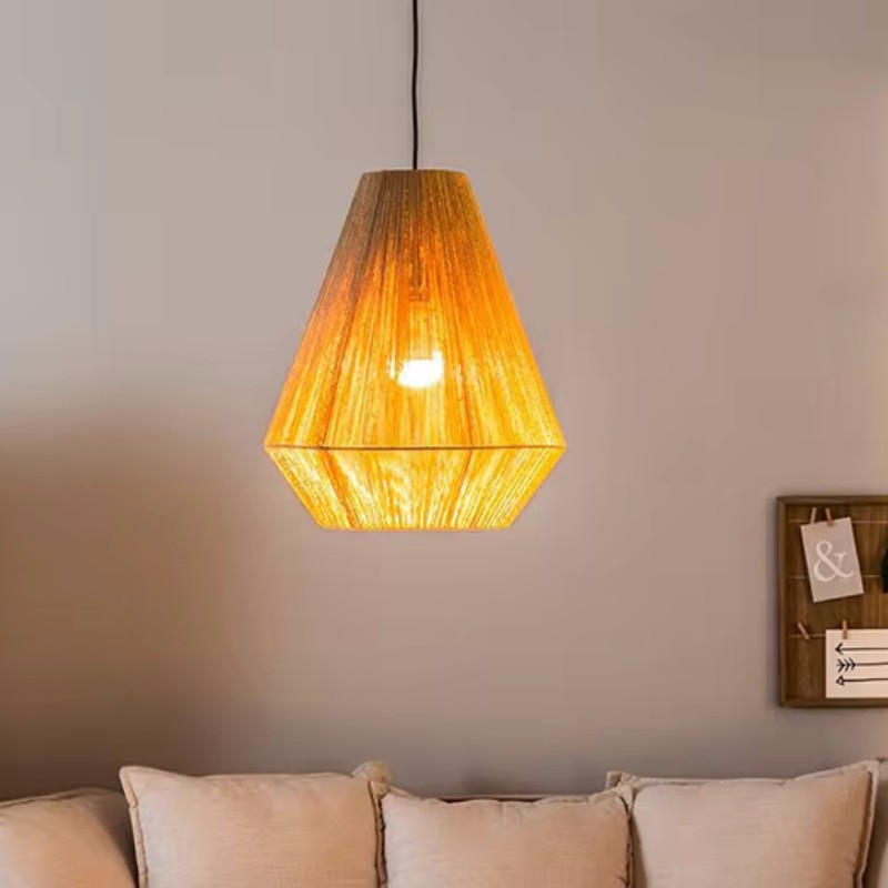 Japanische Kreative Hanfseil-R – Japanese Lighting Decor Bewertung und Preis