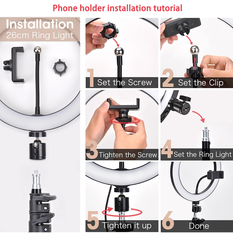 16/26/33cm Selfie-Ringlicht Fo – Lighting Gallery Bewertung und Preis