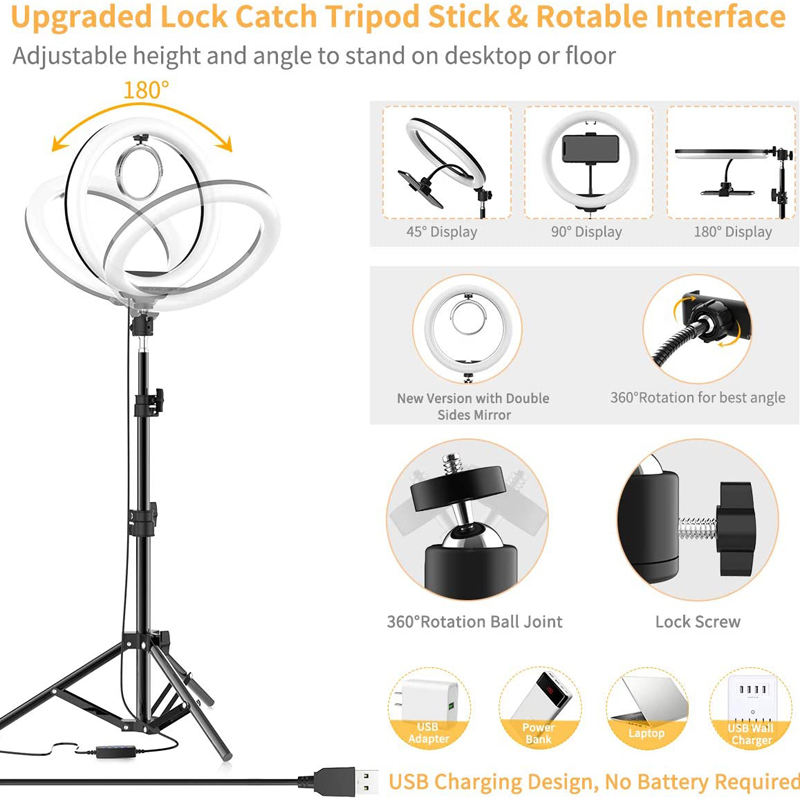 16/26/33cm Selfie-Ringlicht Fo – Lighting Gallery Bewertung und Preis