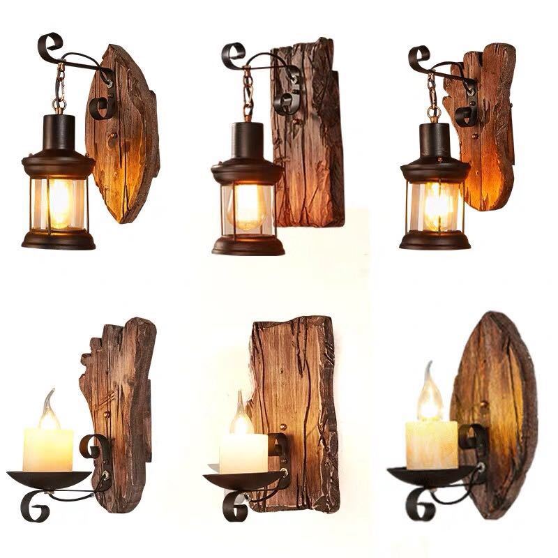 Wandleuchte aus Holz für Wohnz – Lighting Decoration On Wall Bewertung und Preis