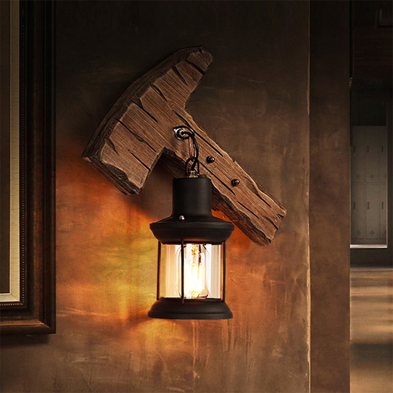 Wandleuchte aus Holz für Wohnz – Lighting Decoration On Wall Bewertung und Preis
