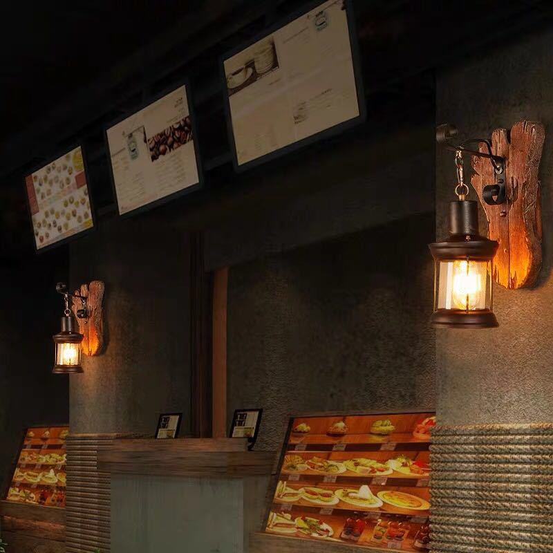 Wandleuchte aus Holz für Wohnz – Lighting Decoration On Wall Bewertung und Preis
