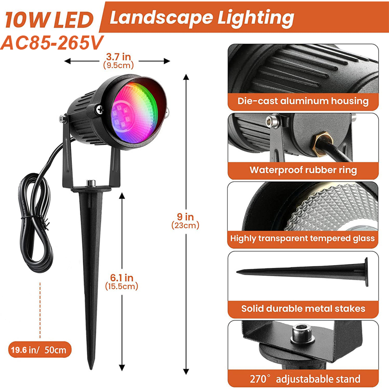 RGBW Farbwechsel-Landschaftsli – Colour Changing Bulb Bewertung und Preis