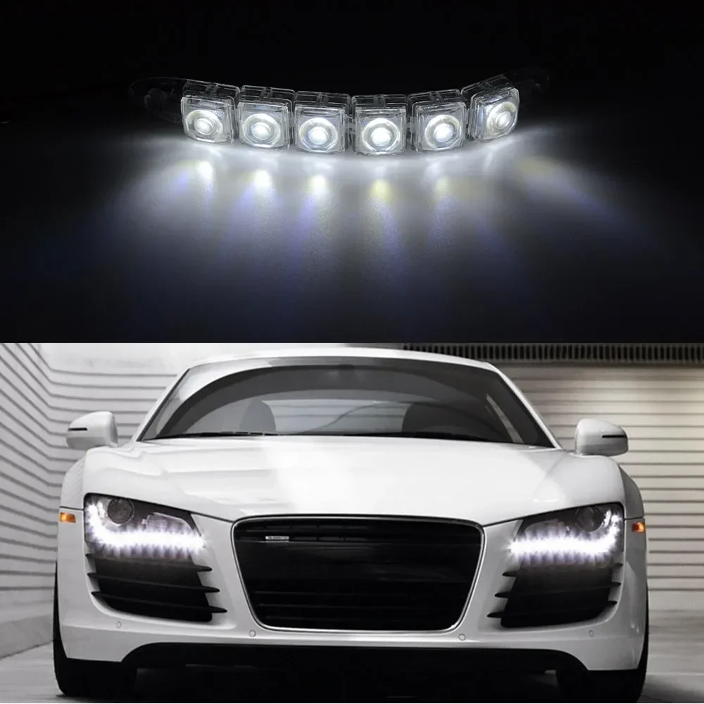 2PCS LED Wasserdichte DRL Lich – Lighting Bolt Decor Bewertung und Preis
