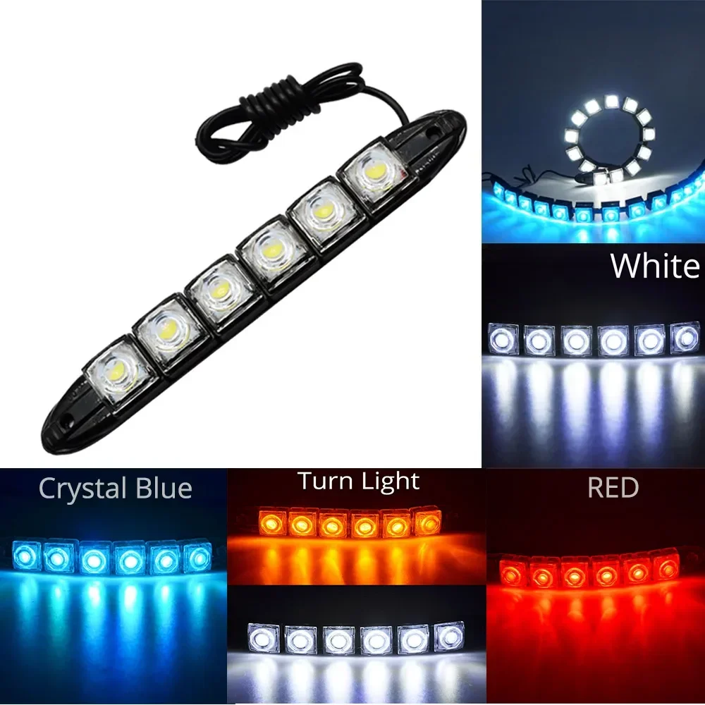 2PCS LED Wasserdichte DRL Lich – Lighting Bolt Decor Bewertung und Preis