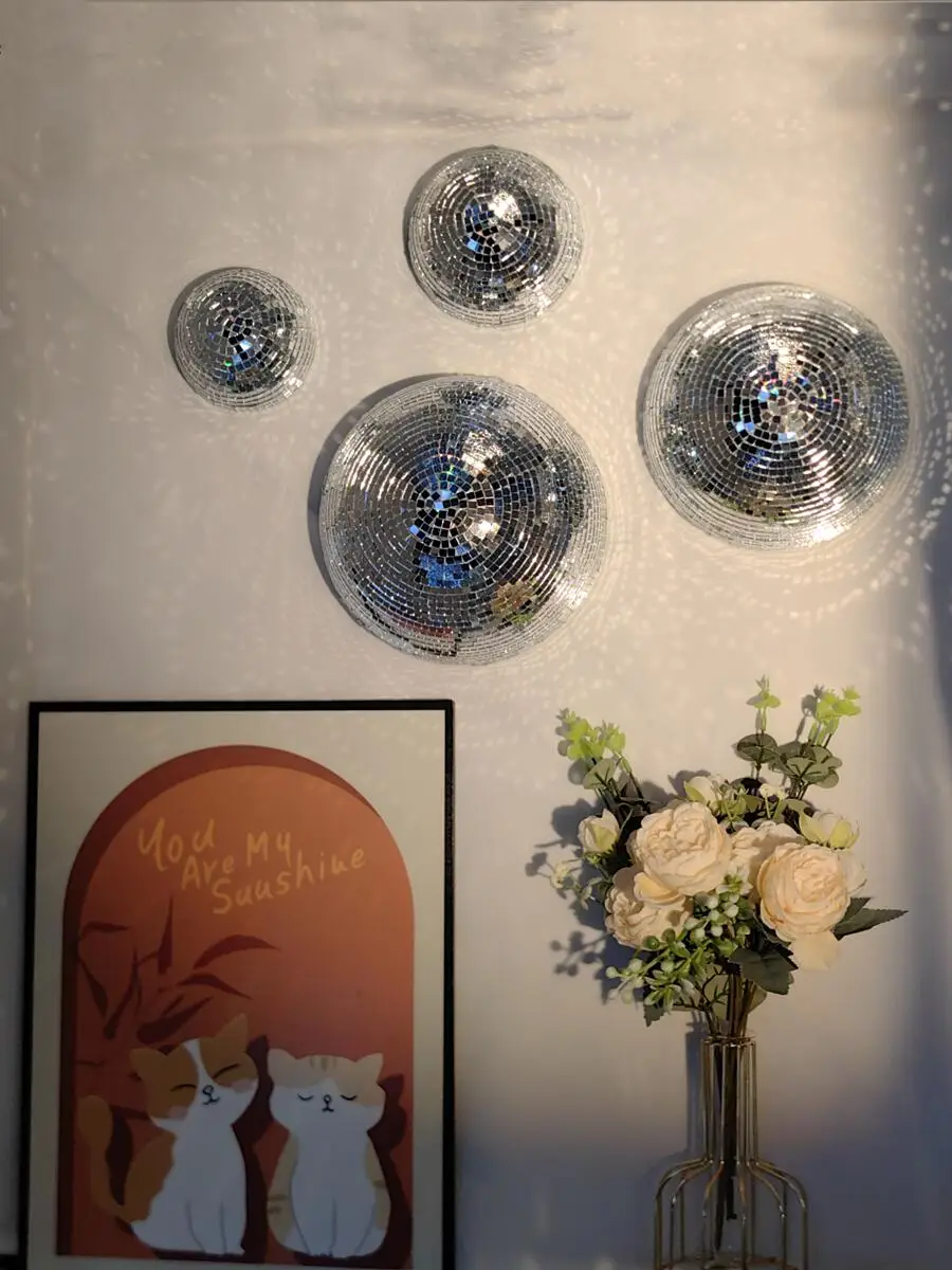 Neue Wand-Disco-Kugel, verspie – Disco Ball Mirror Bewertung und Preis