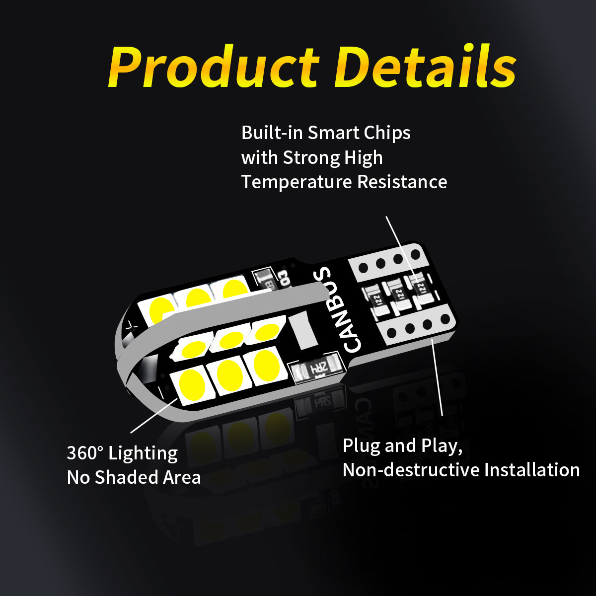 Auto-Signallampen w5w wy5w 192 – Colour Changing Bulb Bewertung und Preis