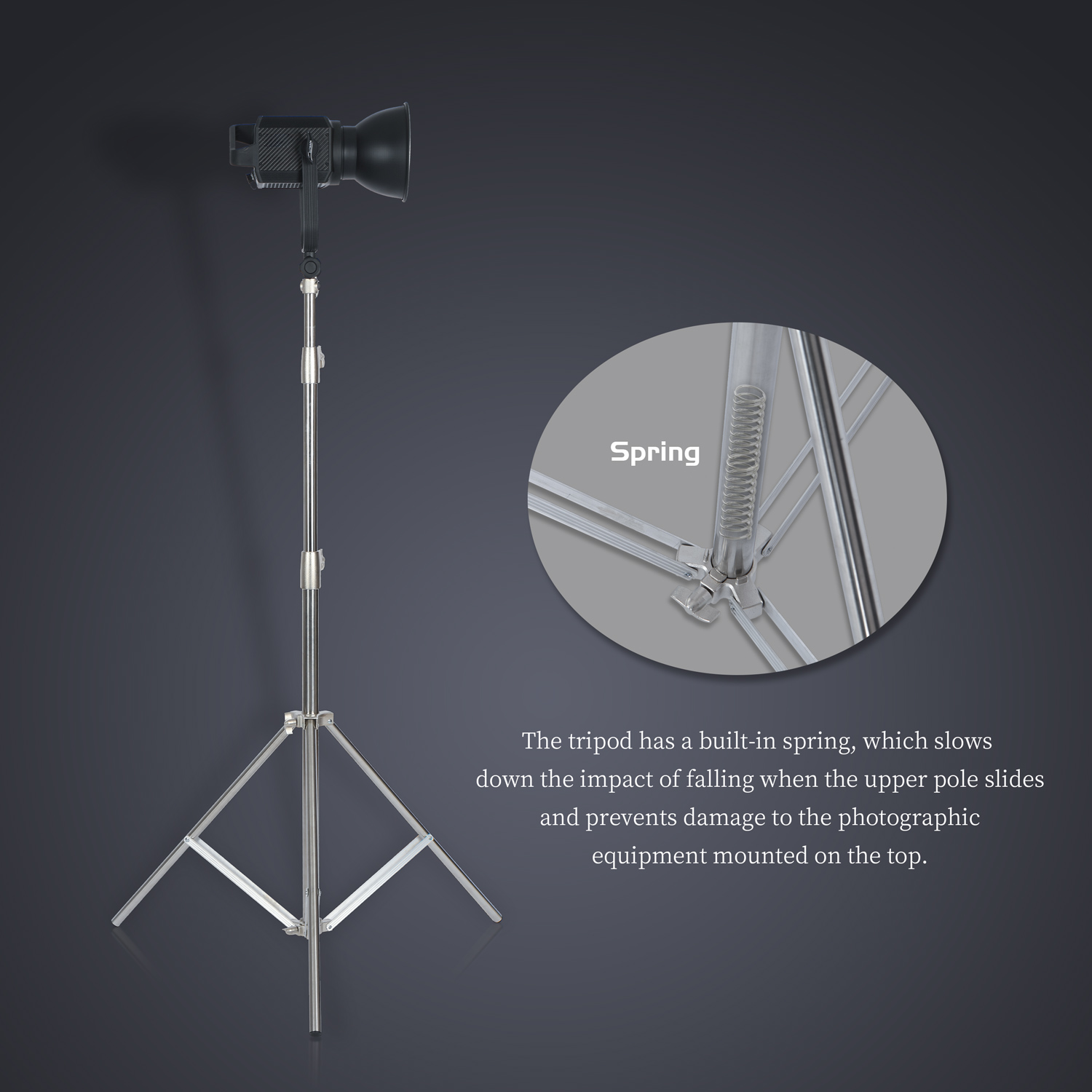 SH 2,8 M Edelstahl Licht Stehe – Lighting Gallery Bewertung und Preis