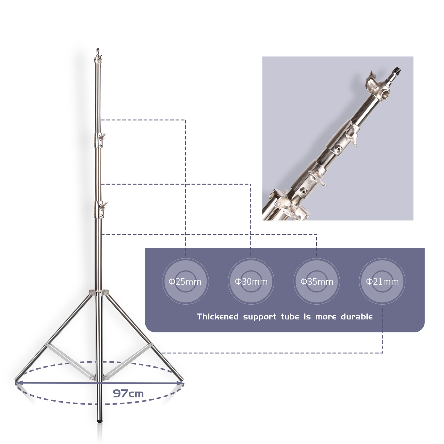 SH 2,8 M Edelstahl Licht Stehe – Lighting Gallery Bewertung und Preis