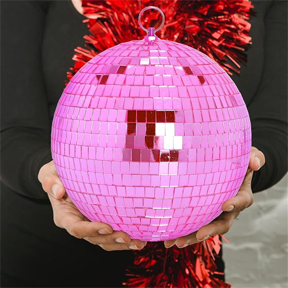 Rosa reflektierende Spiegelbäl – Disco Ball Mirror Bewertung und Preis