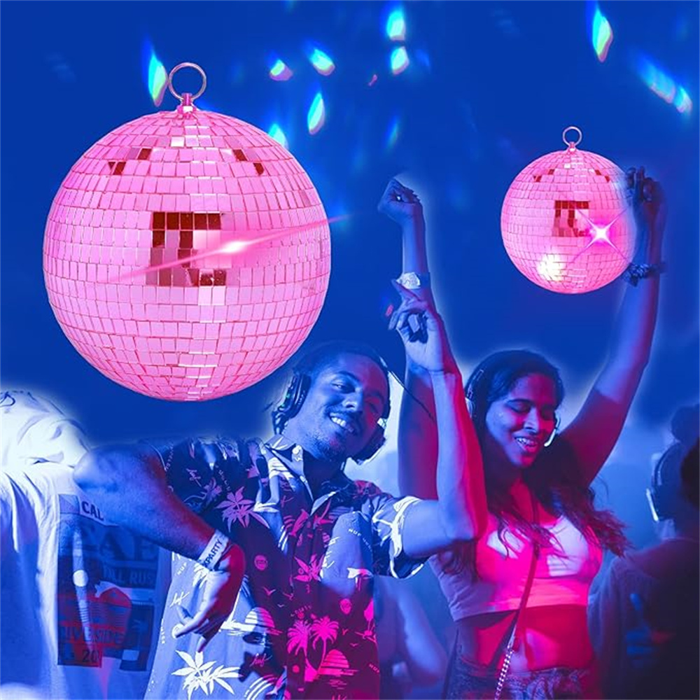 Rosa reflektierende Spiegelbäl – Disco Ball Mirror Bewertung und Preis