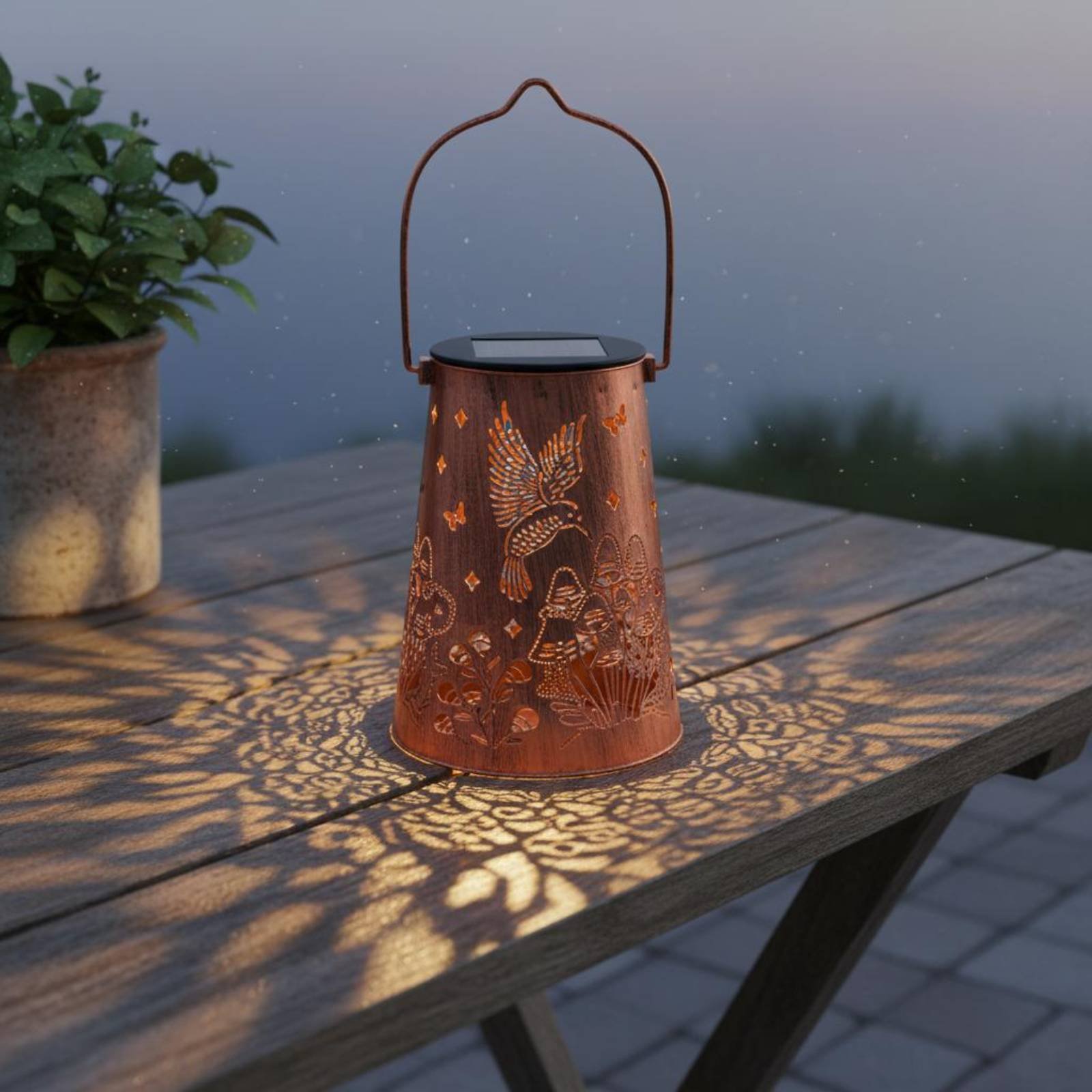 Blumengarten-Laternenmuster Ga – Lighting Decor Outdoor Bewertung und Preis
