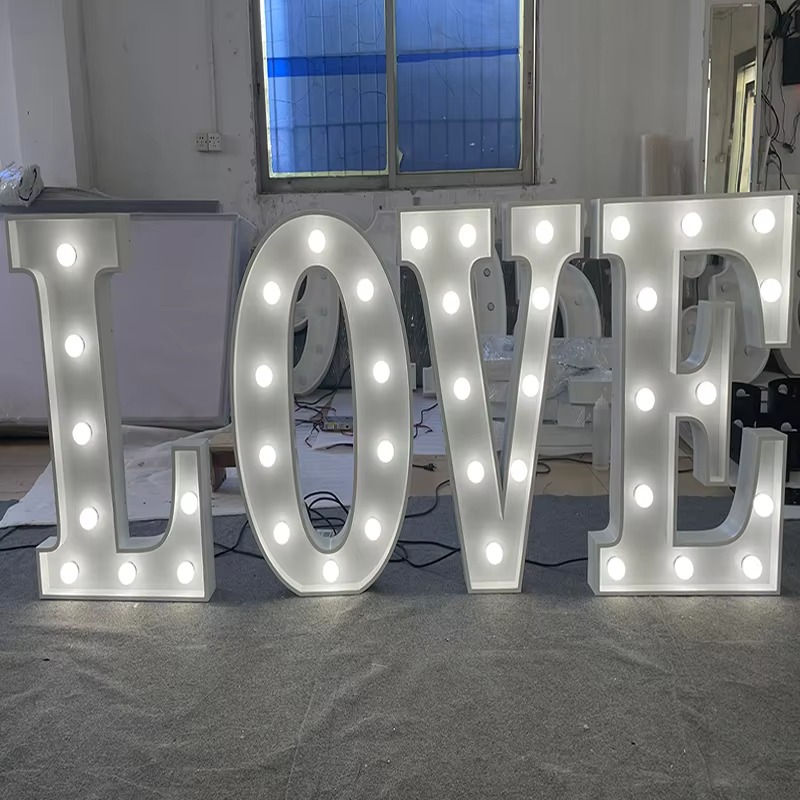 Dekor „Marry Me Lights“-Festze – Light Up Letters Marquee Bewertung und Preis