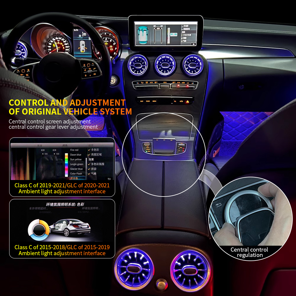 Für Mercedes Benz Umgebungslic – Ambient Led Strip Bewertung und Preis