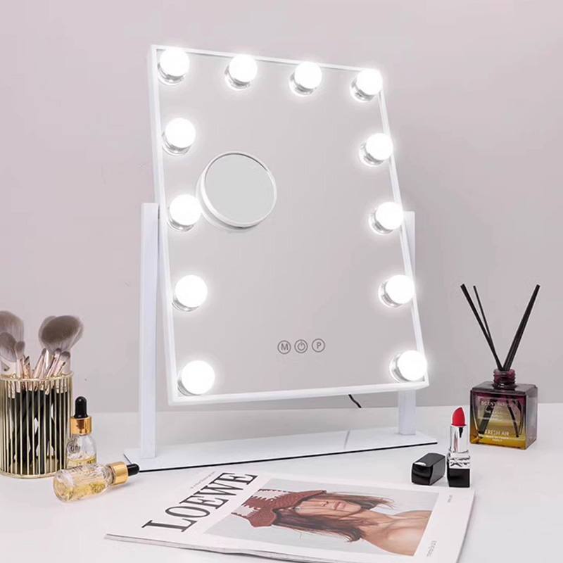 Gold Cool Make-up Spiegel groß – Decor Lighting The Parade Bewertung und Preis