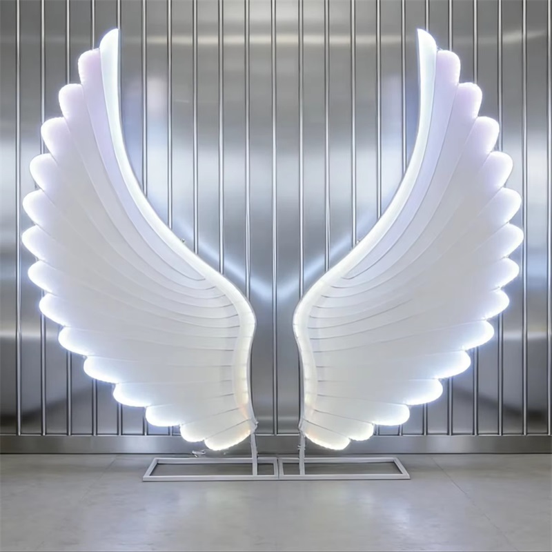 Leuchtende Engelsflügel Lichtr – Lighting Decoration For Wedding Bewertung und Preis