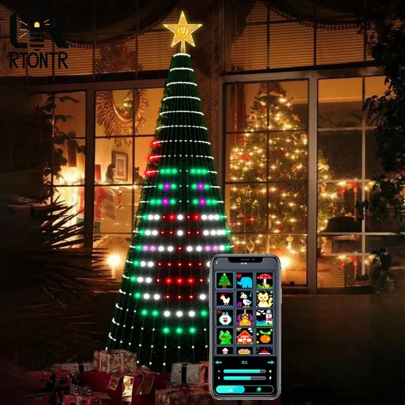 Weihnachtsstern-Baumbeleuchtun – Lighting Decor For Home Bewertung und Preis