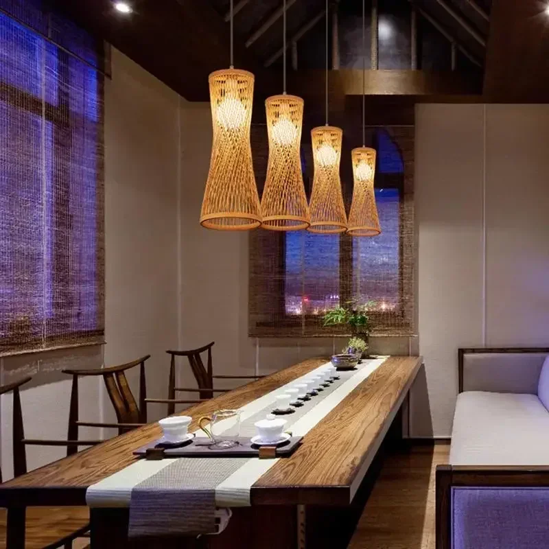 Rattan-Gewebter Japanischer Ba – Japanese Lighting Decor Bewertung und Preis