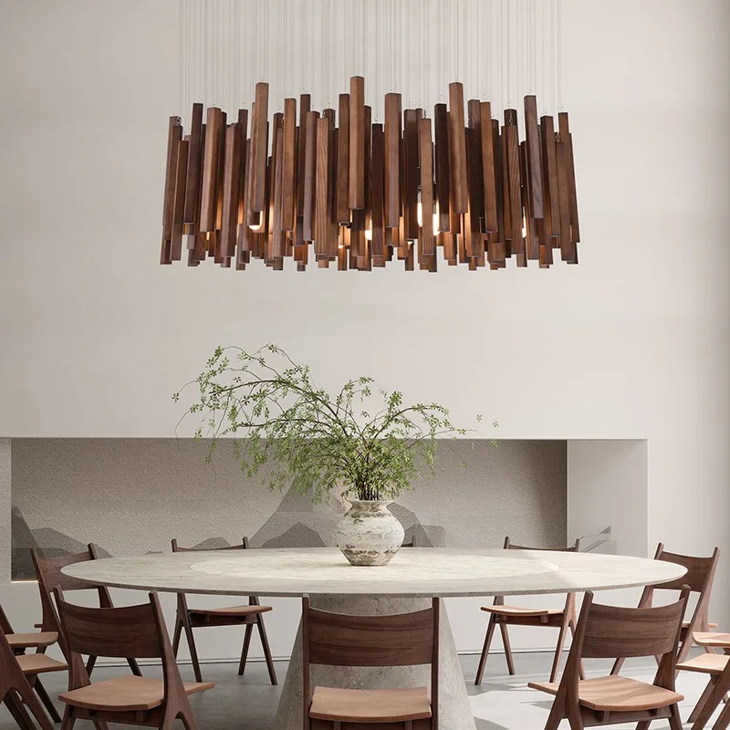 Holz Decken leuchte Restaurant – Japanese Lighting Decor Bewertung und Preis