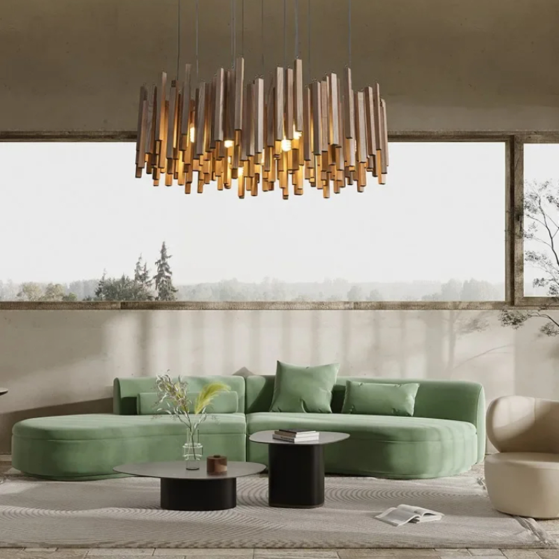 Holz Decken leuchte Restaurant – Japanese Lighting Decor Bewertung und Preis