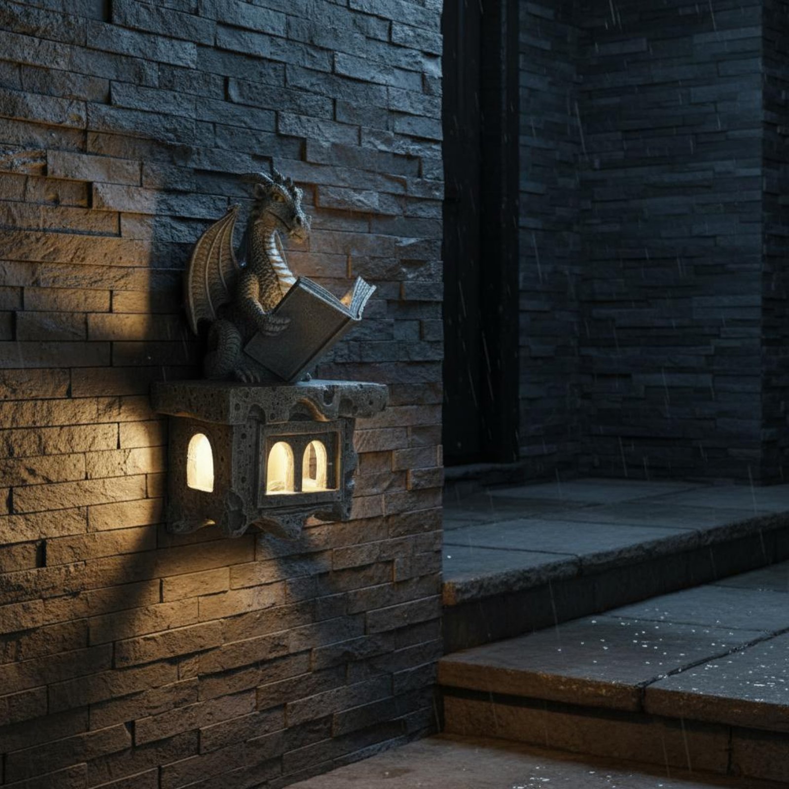 Solar-Wyvern-Wandleuchte mit a – Lighting Decoration On Wall Bewertung und Preis