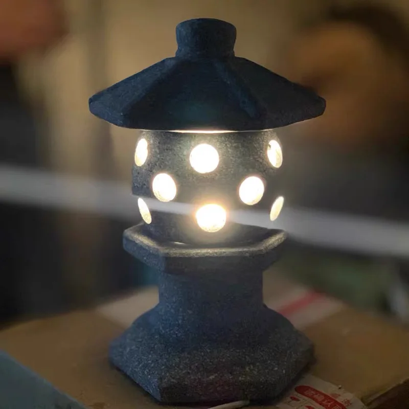 Keramik-Imitat-Steinlampe im j – Japanese Lighting Decor Bewertung und Preis
