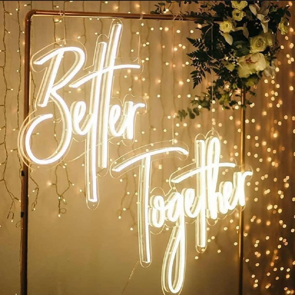 Better Together Neonschild, US – Lighting Decoration For Wedding Bewertung und Preis