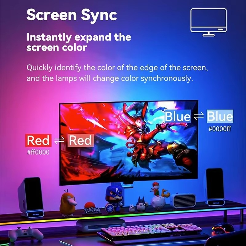 RGB-Gaming-Lichtleiste Monitor – Ambient Led Strip Bewertung und Preis