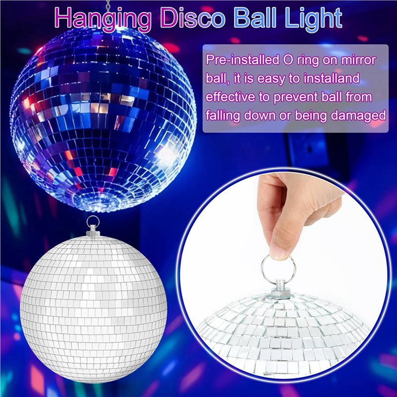 AT41 2er-Set 7,8 Zoll Hängende – Disco Ball Mirror Bewertung und Preis