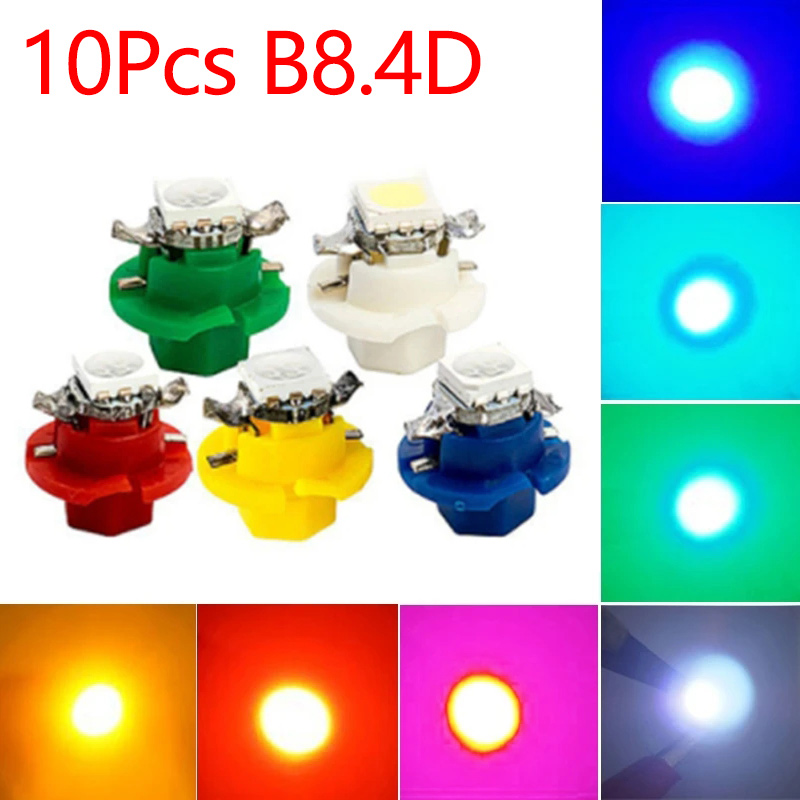 10 Stücke 12 V 7 Farben B8.4 M – Colour Changing Bulb Bewertung und Preis